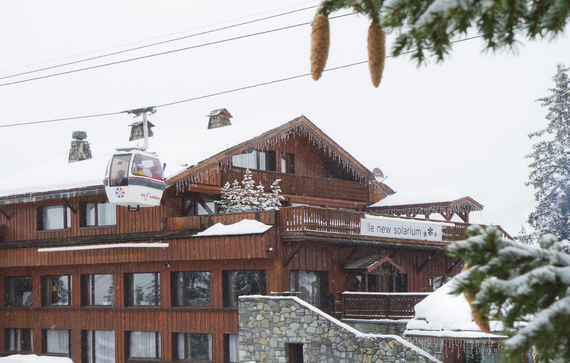 Odalys Hotel New Solarium Courchevel Exterior foto